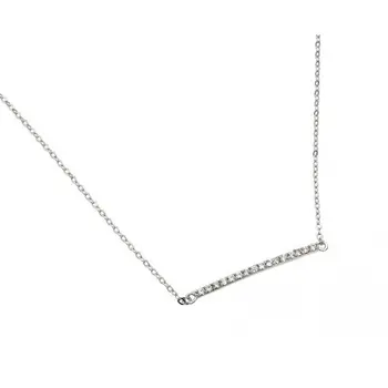 Móda CZs veľa Šťastia Bar Prívesok pre ženy kúzlo choker náhrdelník šperky