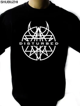 Narušený 01 Mens Black Rock T-shirt NOVÉ Veľkostiach S-XXXL sbz1303