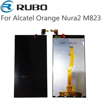 Pre Alcatel Orange Nura 2 Nura2 M823 LCD Displej Dotykový Displej Digitalizátorom. Montáž Opravy Displej