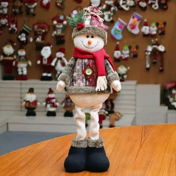 48 cm Veselé Vianočné Ozdoby na Vianočný Darček Santa Claus Snehuliak, Vianočný Stromček, Dekorácie Pre Domov Deti Vianočné Darčeky, Hračky