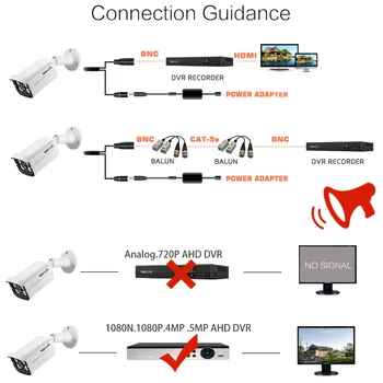 WANLIN SONY IMX307 1080P AHD Kamera 2.0 MP Vonkajších CCTV Kamera Video Surveillance Camera Jasné Nočné Videnie Bezpečnostné Kamery