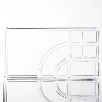 Akryl Šperky Kozmetické Úložné Zásuvky Displej Transparentné Make-Up Organizátor Boxy Prípade Kozmetické Úložný Box-Y-1001
