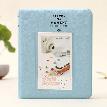 64 Vrecká Polaroid Album Fotografií Mini Okamžité Obrázok Prípade Skladovania Pre Film Mini Film Kórea Album Pamäte so suvenírmi 14x11x3.3 CM