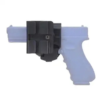 Taktické 360 Rotujúce Glock Klip Pravej Ruke MOLLE Puzdro pre Glock 17 19 22 23