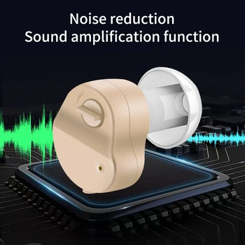 Ucho sluchadla, Zosilňovače Zvuku Drobné Načúvacie prístroje pre Starších Stredne Sluchu Strata Sluchu Zariadenie Audifono Sluchu Zosilňovač