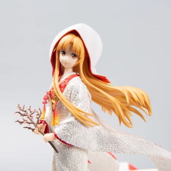 25 cm Japonské Anime F:NEX Sword Art Online Asuna Shiromuku PVC Akcie Obrázok Hračky Sexy Dievča Dospelých Model Kolekcie Bábika Dary
