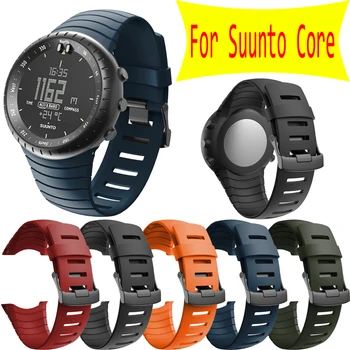 Silikónové Hodinky Remienok Na Suunto Core Sledovať Band Náramok Náramok Pre Suunto Core Nahradenie Náramok smart hodinky, Príslušenstvo