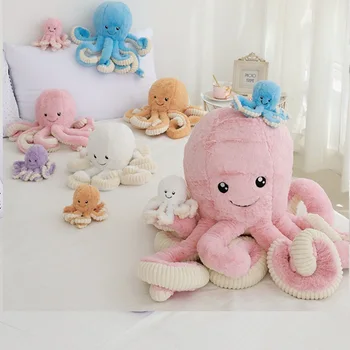 1pc 18 cm Tvorivé Octopus Plyšové Hračky Octopus Veľryba Bábiky & Plyšové Hračky, Plyšový Malý Prívesok Mora Zvierat, Hračky pre Deti, Detské Darčeky