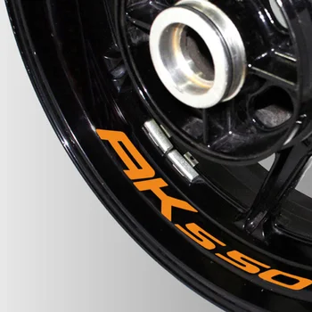 Nové Motocyklové pneumatiky reflexné nálepky tvorivé kolesa rim logo odtlačkový moto Dekoratívne doplnky pre KYMCO AK550 ak 550