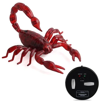 Elektrické Hračky na Diaľkové Ovládanie, Infra-Red Remote Control Scorpion Novinka Hmyzu Simulácia Zložité Plazenie diaľkové ovládanie hračka