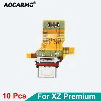 Aocarmo 10Pcs/Veľa Pre Sony Xperia XZ Premium XZP G8142 G8141 Konektor USB Typ-C Nabíjačku Nabíjací Port Dock Flex Kábel