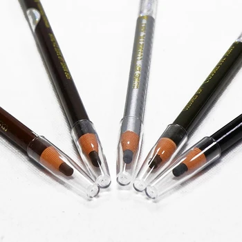 5 ks 5colors Nepremokavé Microblading Obočie Ceruzka Peel-off Odolný voči Vode Podržte makeup1818 Prírodné Krásy Obočie Ceruzka