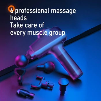 Zbraň ovládať masáž svalov elektrické zbraň masáž hlavy masér pre krku a späť