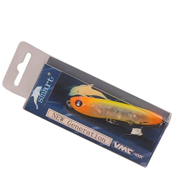 Smart Plávajúce Ceruzka Návnadu 70 mm/8.4 g Francúzsko VMC Háčik Rybárske Nástrahy Čína Leurre Dur Mer Isca Umelé Swimbait Rybárske Návnady