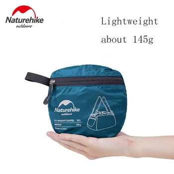 NatureHike 32L Nepremokavé Cestovanie Športové Tašky Ultra-light Vonkajšie Veľkú Kapacitu Skladacia Skladovanie Telocvični Taška Batoh NH19SN005