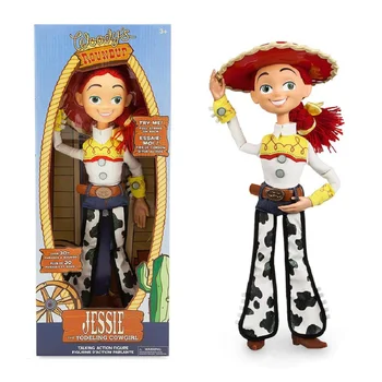 16-palcové 40 CM Disney Pixar Toy Story 3 4 Zvuku Woody Jessie Akčný Charakter Modelu Bábika Limited Kolekcia Hračiek Deťom Darček
