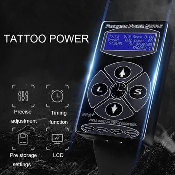 NOVÉ HP-2 Tetovanie Napájanie Tetovanie Stroj Tatto Moc Inteligentný Digitálny LCD make-up Dual Power Obočia, Tetovanie Dodávky