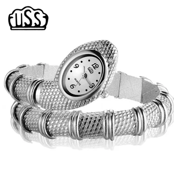 2020 Nové Módne Hodinky CUSSI štýle Hada Tvarované hodinky, náramok, hodinky s jedinečným Dizajnom Ženy šaty hodinky Dievča relogio feminino