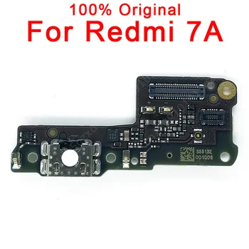 Originálne Nabíjací Port Pre Xiao Redmi 7A Plnenie Rada USB Konektor PCB Trkvas Konektor Flex Kábel Náhradných Dielov