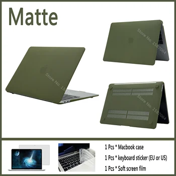 Notebook Prípad Pre MacBook Air Pro Retina 11 12 13.3 15.4 16-palcové pre 2018`2019`2020 Nové Air Pro 13 A1932 A2179 A2251 Dotyk Bar ID