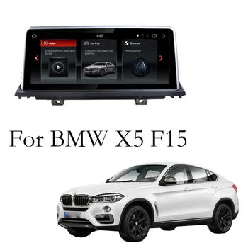 Liandlee Auto Multimédiá GPS Audio Rádio Stereo Pre BMW X5 F15 2013~2018 CarPlay TPMS Pre CIC NBT Systém Navigačné tlačidlo NAVI