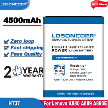 LOSONCOER 4500mAh HT37 Batérie Pre HOMTOM HT37 Pro HT37Pro HT37 Vysokej Kvality Telefón Batérie