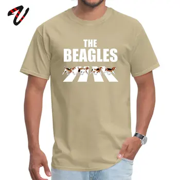 Na Beagles Paródia Topy Tričko Obyčajný Kolo Golier Módne Valencia Rukáv Zimné Vojak pánske T-shirts Vlastné Tees