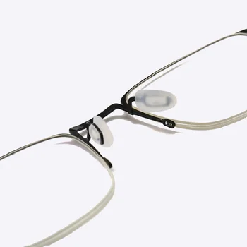 Šírka-140 B titanium mužov screwless okuliare rám muž obchodné žiadne skrutky Lanového závesu okuliarov optické krátkozrakosť okuliare okuliare