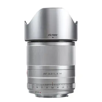 Viltrox AF 33 mm f1.4 EF-M STM Auto focus Objektív s APS-C Pre Canon EOS M-mount Mirrorless Fotoaparátu EOS M M5 M6 Mark II M200 M50