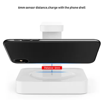 2 V 1 Telefón Uv Sanitizer Bezdrôtový Rýchle Nabíjanie Prenosných pre iPhone Dezinfekčné Ultrafialové Lampy Mobil Sterilizátor Nabíjačky