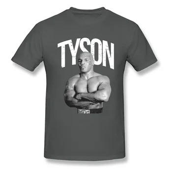 Železný Mike Tyson T-shirt Pre Človeka, Bojovník MMA T Shirt Mens 3D Oblečenie Klasické Čierne Tričko Hip Hop Tees Bavlna Topy v Pohode