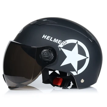 Motocyklové prilby, Anti-UV bezpečnosti helme s otvoreným tvár pre motocykel, Motocross prilba, multi color protection casco moto