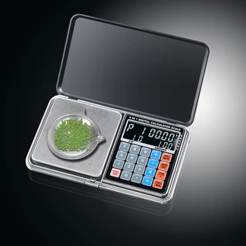 Multifunkčné Výpočet Rozsahu Mini LCD Digital Pocket Rozsahu 100/200/300/500/1000 g 0.01/0,1 g Šperky Váhy Hmotnosti Balance