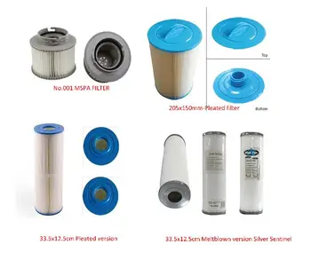 Kúpeľný bazén vodný filter propagáciu + Najčastejšie používa hot tub filter + Rôzne veľkosti filter pre výber