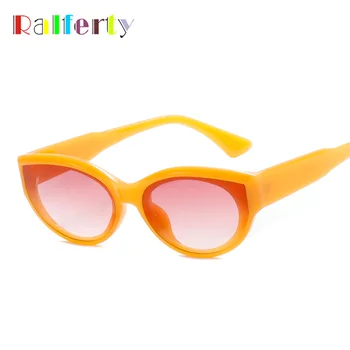 Ralferty 2020 Nové Mačacie Oko slnečné Okuliare Ženy Módny Návrhár Slnečné Okuliare Malé Rám Odtiene Pre Ženy gafas de sol W2215