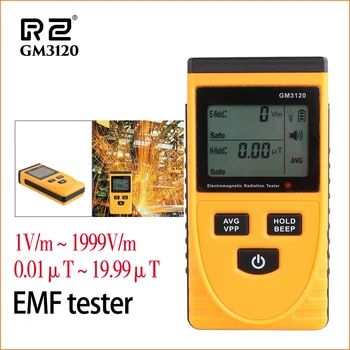 RZ Elektromagnetického Žiarenia Dozimeter Tester Detektor Emf Meter Ručné Prenosné geigerovy Elektrické Pole Emisií Nástroje