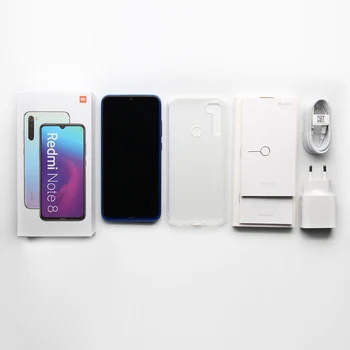 Xiao Redmi Poznámka 8 4 GB 64 GB Globálna Verzia Smartphone 48MP Zadné Quad Fotoaparát, Mobilný Telefón Snapdragon 665 Octa-Core 6.3