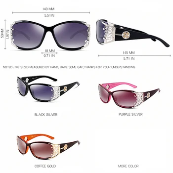 PARZIN Luxusné slnečné Okuliare Ženy Dizajnér Vintage Polarizované Dámske Slnečné Okuliare Pre Ženy Duté Čipky Ženské Okuliare Pre Jazdy