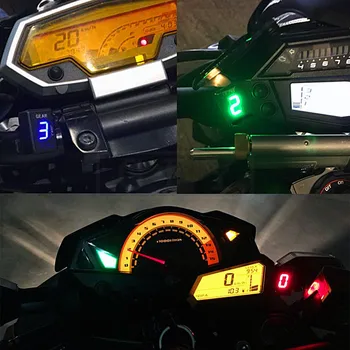Motocykel LCD Elektronika 1-6 Úrovni Gear Indikátor Digital Gear Meter Pre Suzuki VZ800 Marauder VZ1500 VZR1800 VZ 800 VZR 1800