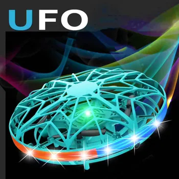 UFO Lietadla Smart Rremote Ovládanie Vrtuľníku LED Svietiace Mini Vrtuľník UFO RC Vianočné Hračky Dropshipping