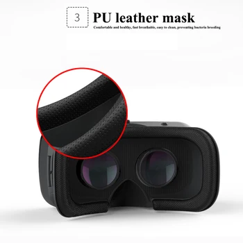 Rovtop Okuliare 3D Virtuálnej Reality, Kartón Headset Prilba Pre Smartphone Samsung Okuliare VR Zariadenia pre Hry Z2