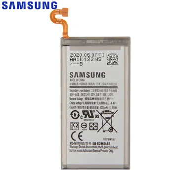 Originálne Náhradné Batérie Samsung EB-BG960ABE Pre SAMSUNG Galaxy S9 G9600 EB-BG960ABA Skutočné Telefón Batéria 3000mAh