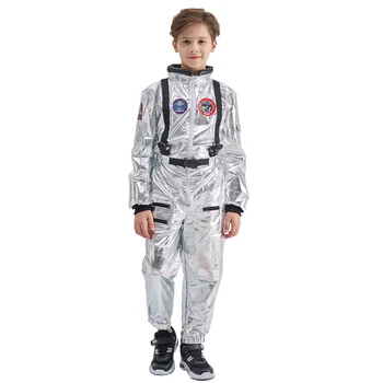 Muži Astronaut Cudzie Spaceman Cosplay Prilba Karneval Pre Dospelých Žien Pilotov Oblečenie Halloween Kostým Skupiny Rodine Zodpovedajúce Oblečenie
