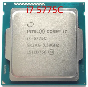 Intel Pôvodné Core I7 5775C I7-5775C 3.3 GHz 14nm quad core počítače 65 W CPU Procesor scrattered kusov