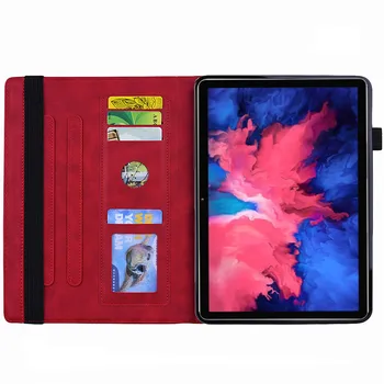 3D Kvet Plastický Tablet Kryt pre Lenovo Xiaoxin Pad Pro 11 Stojan Prípade Funda Kartu Lenovo P11 Pro TB-J606F TB-J706F Prípade