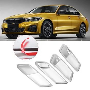 Auto Styling Dekorácie Pre BMW Radu 3 G20 G28 325 2020 Príslušenstvo Auto Vnútorné Dvere, Rukoväť Výbava Rám, Kryt ABS Chrome Líšt