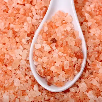 Ružová himalájska Soľ 100 g - Čistý Prirodzene Organické Potraviny Triedy Hrubej Soli - Tmavá