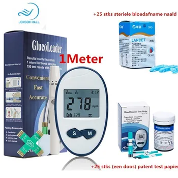 100ks hladiny Glukózy v Krvi Testovacie Prúžky A Lancets Ihly Na Glm-76 hladiny Glukózy v Krvi Meter Diabetická Cukru v Krvi Detekcie Glycuresis