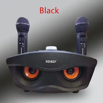Nové Aktualizované SDRD306 Domov konektor pre Mikrofón Stereo Bluetooth Reproduktor Kondenzátora Karaoke Mikrofón, Bezdrôtový Mikrofón