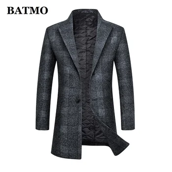 BATMO 2020 nový príchod jesene&zimné vlna zákopy srsti mužov,mužov koberčeky vlny kabát,plus-veľkosti M-XXXL BYD-201